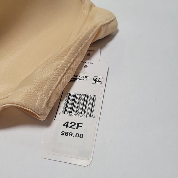 Elomi Full Figure Smoothing Underwire Strapless Convertible Bra EL1230 NWT 42G - Picture 6 of 9